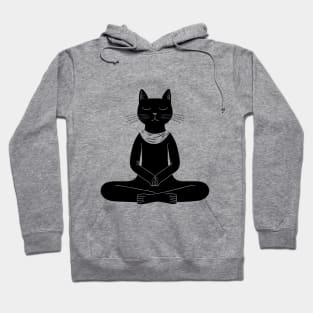 Yoga Cat Hoodie
